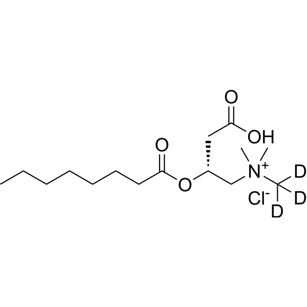 Octanoyl-L-carnitine-d3 chloride (octanoyl-L-carnitine d3 (hydrochloride)) 1334532-24-9